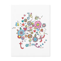 Je T'Aime postcards