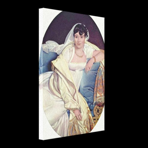 Jean Auguste Dominique Ingres - Madame Riviere Gallery Wrapped Canvas