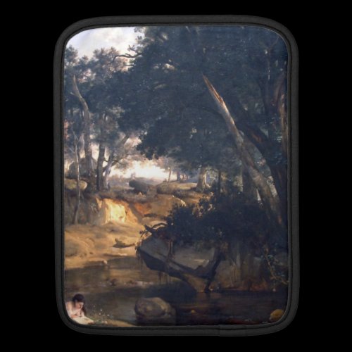 Jean-Baptiste-Camille Corot - Forest of Fontainebl Sleeve For Ipads