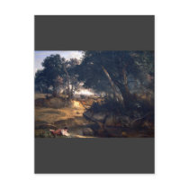 Jean-Baptiste-Camille Corot - Forest of Fontainebl Postcard