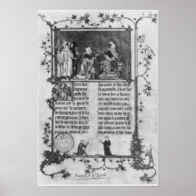 Jean de Joinville offering his book on St. Louis Posters