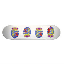 Jean de Luxembourg , Netherlands Custom Skate Board
