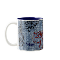 Jean Doodle Mug