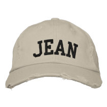 Jean Embroidered Hat embroidered hats