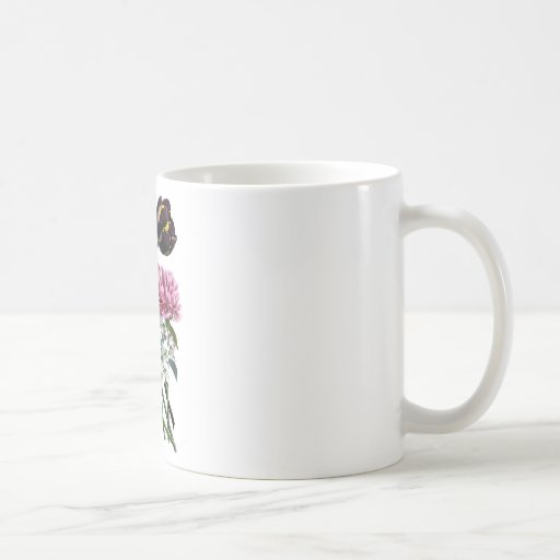 Jean Louis Prevost Peony and Tulip Bouquet Coffee Mug