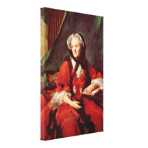 Jean-Marc Nattier - Polish Queen Maria Gallery Wrapped Canvas
