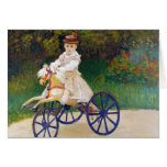 Jean Monet on a Mechanical Horse Claude Monet Cards