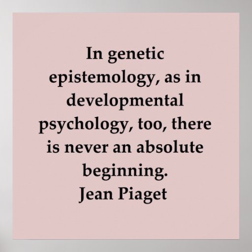 Jean Piaget Cognitive Development Theory