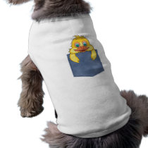Jean Pocket Baby Duck pet clothing