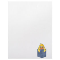 Jean Pocket Baby Duck letterhead by doonidesigns Jean Pocket Baby Duck letterhead
