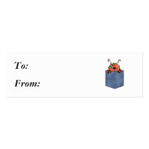 Jean Pocket Baby Lady Bug business cards by doonidesigns Jean Pocket Baby Lady Bug business cards