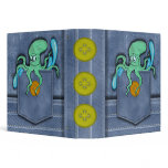 Jean Pocket Octopus binders