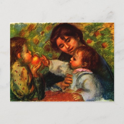 Jean Renoir and Gabrielle by Pierre Renoir Postcard