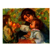 Jean Renoir and Gabrielle by Pierre Renoir Post Cards