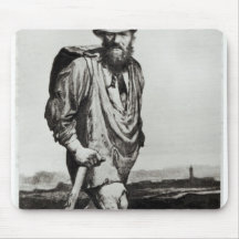Jean Valjean Mouse Pads