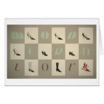 Jeanne: Modern Love Greeting Card