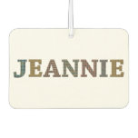 Jeannie Oxford Tweed Design on Winter White Air Freshener