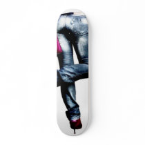 Jeans and Heels skateboards by Loredana_Preston Jeans and Heels skateboards