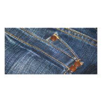 Jeans Photo Card Template
