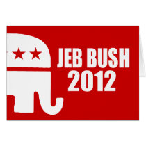 JEB BUSH 2012 CARD