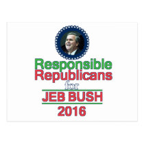 Jeb BUSH 2016 Postcard
