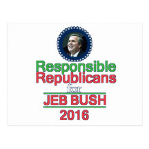 Jeb BUSH 2016 Postcard