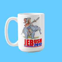 Jeb Bush, GOP White Knight mugs