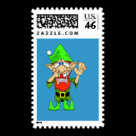 Jed the Twisted Elf stamps
