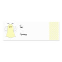 JeeBee Bumble Bee Gift Tags