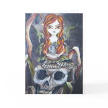 Jeepers Creepers Autumn Fairy  Greeting Card