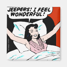 ¡Jeepers! Imán De Frigorífico