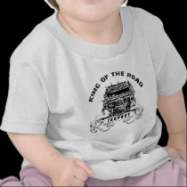 Jeepney king of the road t-shirts