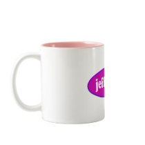 Jeff Bates Pink Coffee Mug