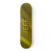 jeff gold custom skateboard deck