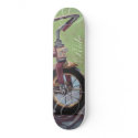 Jeff Oehmen "Trike with Text" skateboards