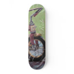 Jeff Oehmen "Trike with Text" skateboards