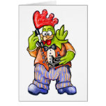 Jeff Roostar trying to win “Fake Mascot Contest” Greeting Cards