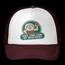 Jeff the God of Biscuits Hat hats