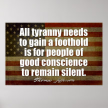Jefferson: All tyranny needs... Print