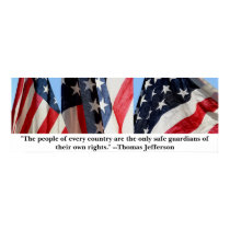 Jefferson and the Flag posters