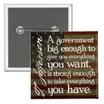 Jefferson: Beware of Big Government Pinback Buttons