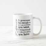 Jefferson: Beware of Big Government Mug