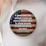 Jefferson: Big Governement will take everything... buttons
