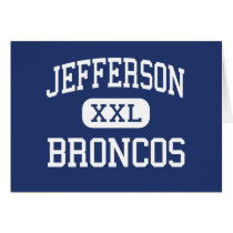 Jefferson - Broncos - High School - Dayton Ohio cards