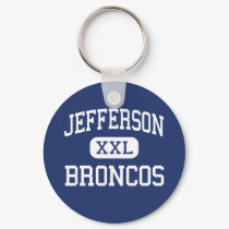 Jefferson - Broncos - High School - Dayton Ohio keychains