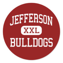 Jefferson - Bulldogs - High - Jefferson Texas stickers by customteamsportswear Jefferson - Bulldogs - High - Jefferson Texas stickers