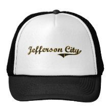 Jefferson City Missouri Classic Design Trucker Hat