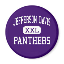 Jefferson Davis - Panthers - High - Houston Texas magnets