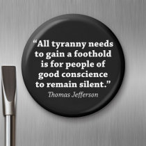 Jefferson: Do not remain silent magnets