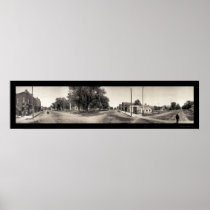 Jefferson, IA Main St Photo 1913 Poster